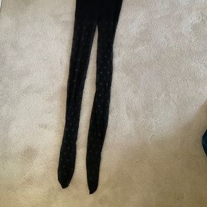 Black Mickey Mouse Tights